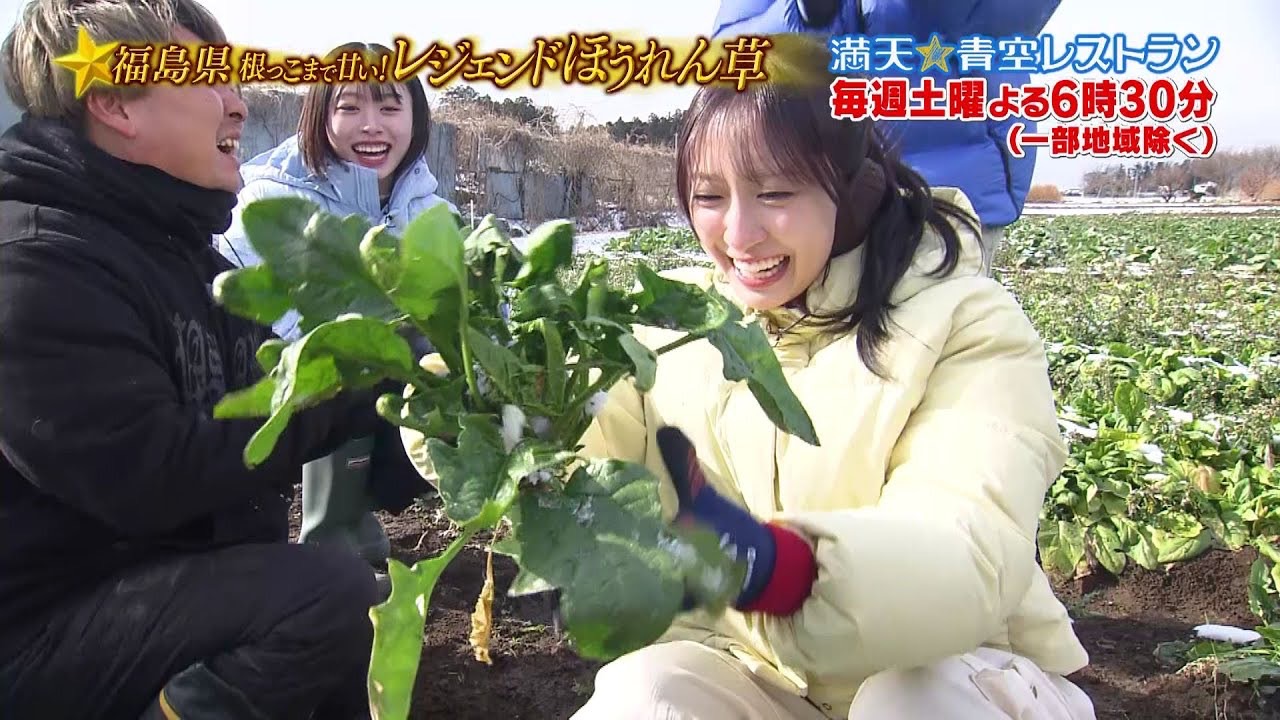 満天⭐︎青空レストラン/根っこまで甘い!レジェンドほうれん草